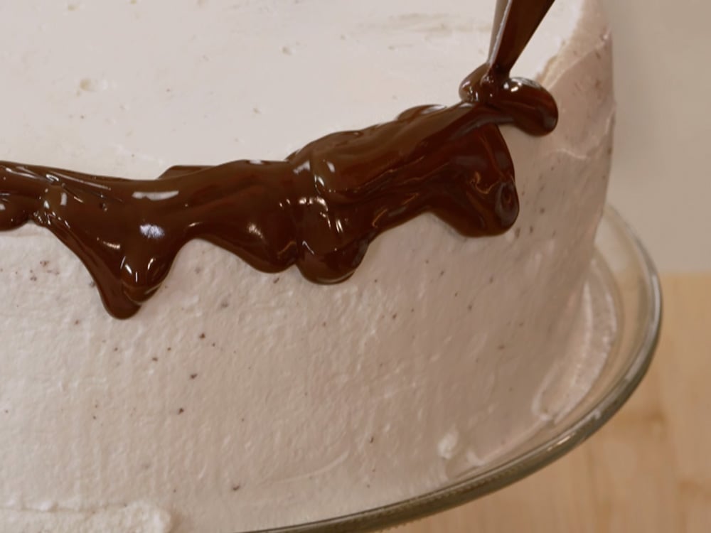 Torta al vino rosso con cioccolato e more - Step 17