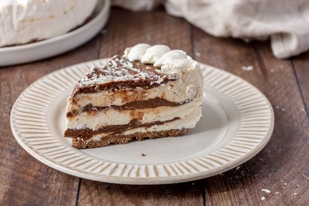 torta gelato millefoglie di nutella e panna