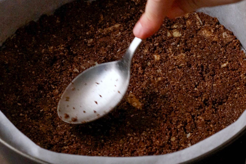 Torta gelato millefoglie di Nutella e panna - Step 2