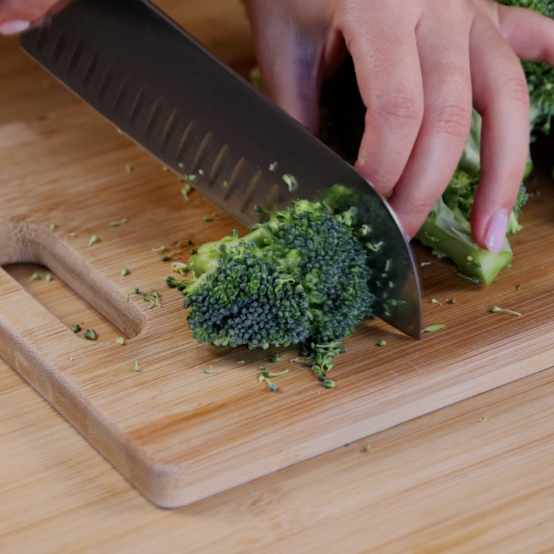 Broccoli in friggitrice ad aria - Step 1