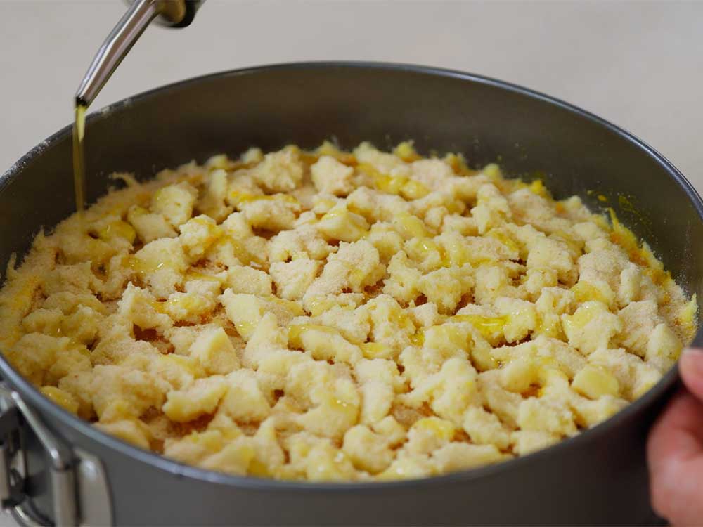 Sbriciolata di patate e zucca con pancetta affumicata - Step 12