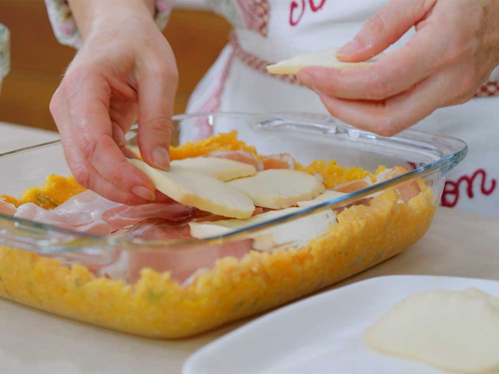 Sformato di zucca speck e formaggio - Step 9