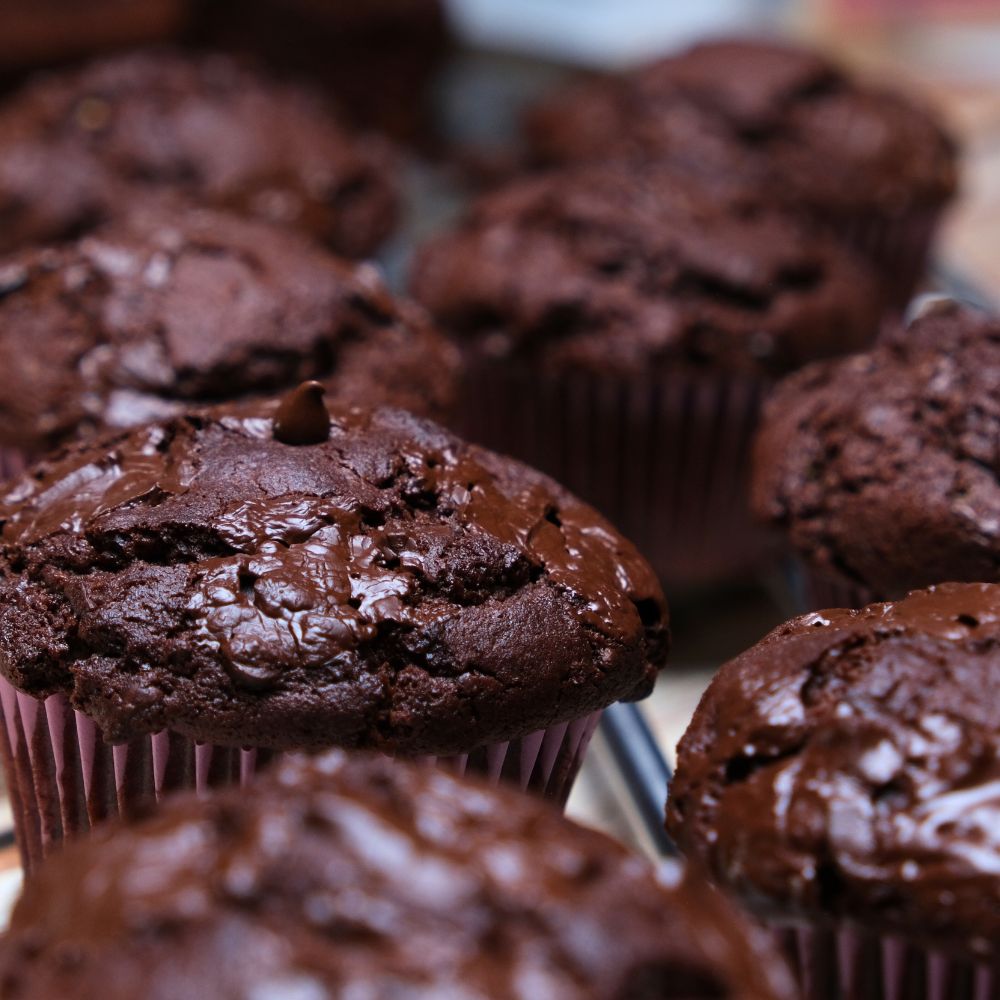 muffin doppio cioccolato