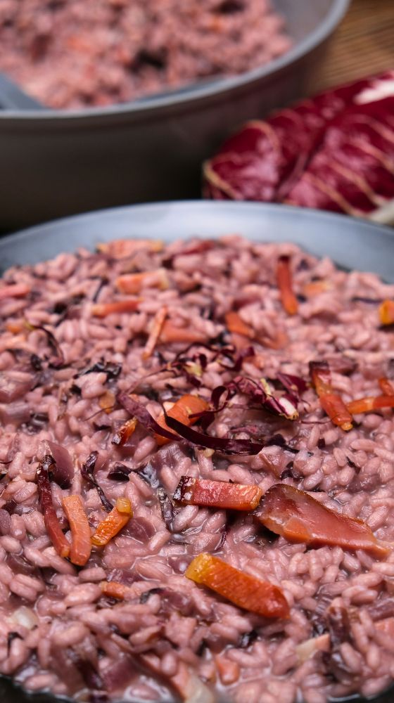 Risotto radicchio e speck - Step 15